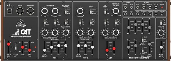 Actual product image Behringer CAT Syntezator analogue