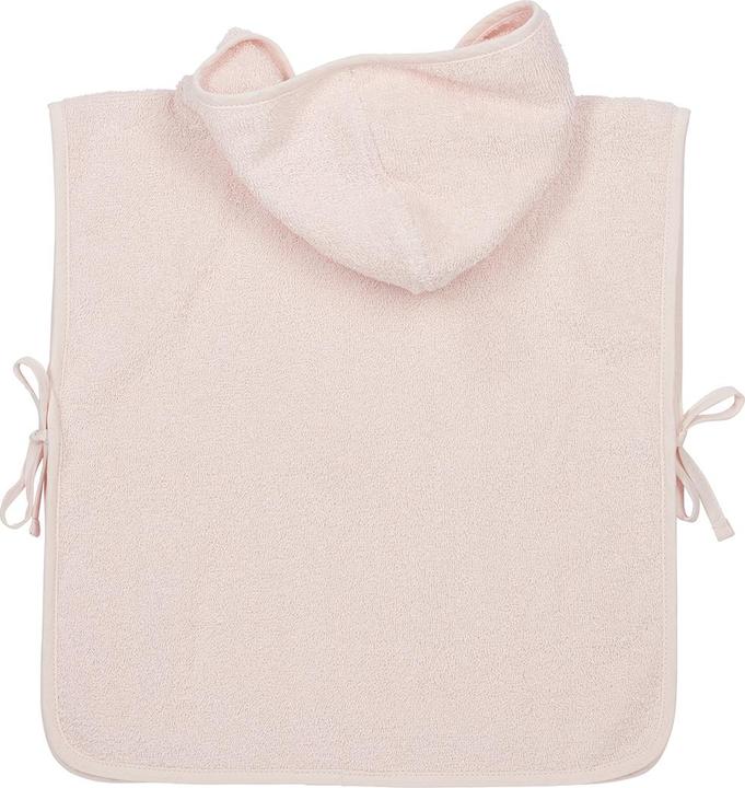 Actual product image Meyco Terry towelling bath poncho 1-3 jaar soft pink