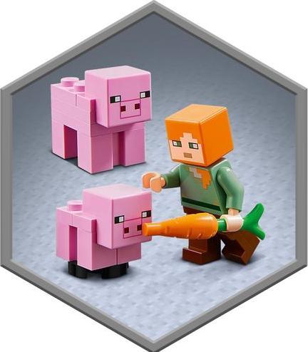 Actual product image LEGO The Pig House (21170, LEGO Minecraft)