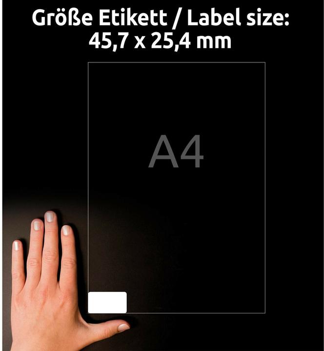 Actual product image Avery Recycling address labels