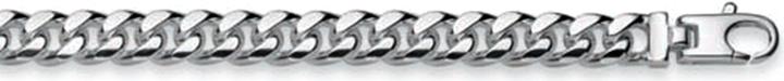 Produktbild Natsumi Schmuck Halskette Silber 925 Panzer 5.6MM (925 Sterling Silber, 45 cm)