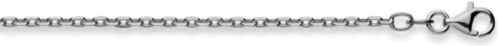 Immagine prodotto Natsumi Schmuck Collana in argento 925 ancora lucida 2mm (Argento 925, 40 cm)