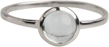 Actual product image Natsumi Schmuck Ring silver 925 blue topaz (56, 925 Silver)