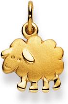 Actual product image Natsumi Schmuck Pendant Sheep Gold 18K/750 (750/18 K Yellow gold)