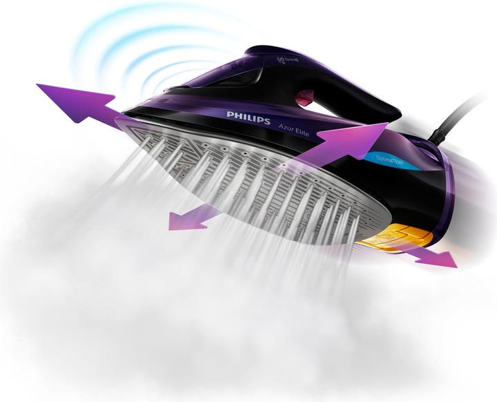 Produktbild Philips GC5039/30 Bügeleisen Dampfbügeleisen SteamGlide Advanced, Violett (3000 W, 260 g/min)