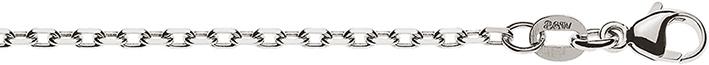 Produktbild Natsumi Schmuck Halskette Weissgold 18K/750 Anker 4-fach 1.8mm (750/18 K Weissgold, 60 cm)