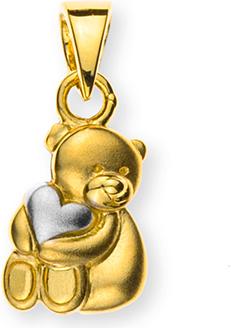 Produktbild Natsumi Schmuck Anhänger Teddybär Gelbgold 18K/750 (750/18 K Gelbgold)