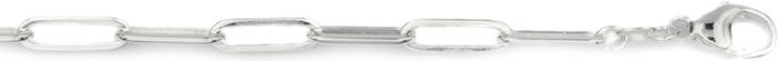 Actual product image Natsumi Schmuck Necklace silver 925 anchor wide 3.5 mm (Stainless steel, 55 cm)