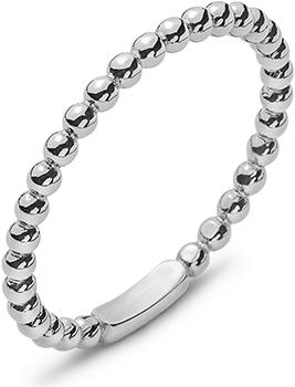 Actual product image Natsumi Schmuck Ring White Gold 18K/750 Beisteckring Kugeli (50, 750/18 K Gold)