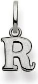 Immagine prodotto Natsumi Schmuck Ciondolo Lettera R in oro bianco 18K/750 (Oro bianco 750/18 K)