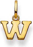 Produktbild Natsumi Schmuck Anhänger Buchstabe W Gelbgold 18K/750 (750/18 K Gelbgold)