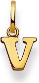 Produktbild Natsumi Schmuck Anhänger Buchstabe V Gelbgold 18K/750 (750/18 K Gelbgold)