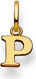 Immagine prodotto Natsumi Schmuck Ciondolo lettera P in oro giallo 18K/750 (Oro giallo 750/18 K Oro giallo)