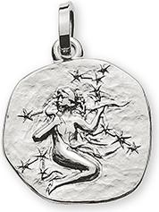 Image du produit Natsumi Schmuck Pendentif signe astrologique Vierge en or blanc 18K/750 (Or blanc 750/18 K)