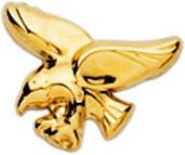 Produktbild Natsumi Schmuck Ohrstecker Adler Gelbgold 18K/750 (750/18 K Gelbgold)
