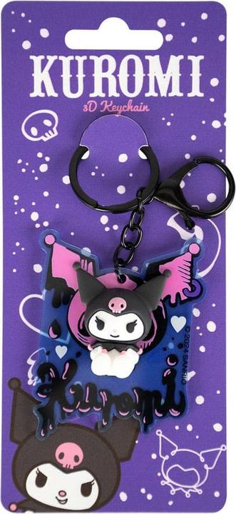 Actual product image Blue Sky Sanrio 3D Acryl Schlüsselanhänger Kuromi