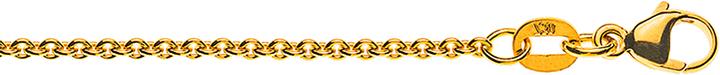 Image du produit Natsumi Schmuck Collier en or jaune 9K/375 Ancre ronde 1.7mm (375/9 K Or jaune, 42 cm)