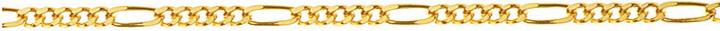 Image du produit Natsumi Schmuck Collier en or jaune 18K/750 Figaro 2.1mm 50 cm (750/18 K Or jaune, 50 cm)