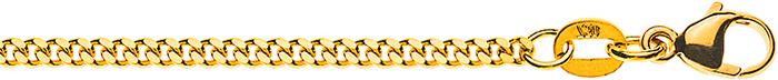 Produktbild Natsumi Schmuck Halskette Gelbgold 18K/750 Panzer 2.1mm (750/18 K Gelbgold, 45 cm)