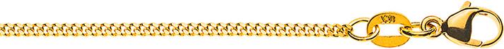 Actual product image Natsumi Schmuck Necklace yellow gold 14K/585 tank 1.6mm (585/14 K Yellow gold, 40 cm)