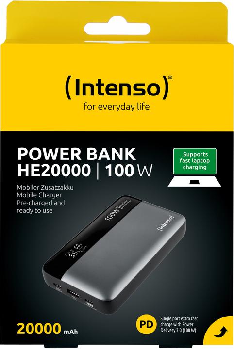 Actual product image Intenso 7350050 (20000 mAh, 100 W)