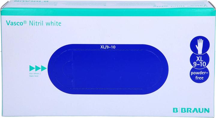 Produktbild B.Braun Vasco Nitril White Uh XL (XL)