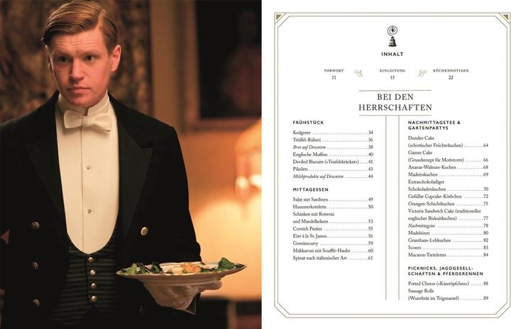 Actual product image Das offizielle Downton-Abbey-Kochbuch (German, Grey, Annie, 2019)