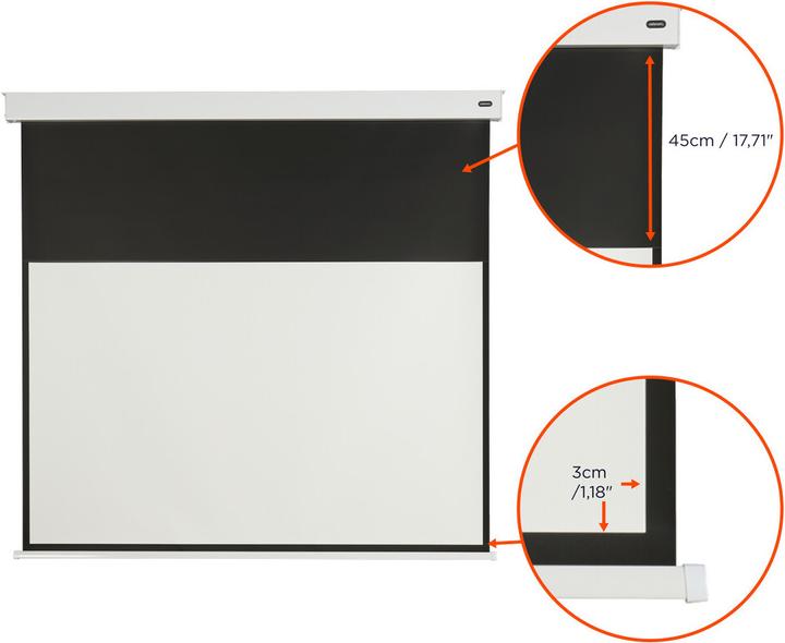 Actual product image Celexon V2.0 Battery Professional Plus 160 x 90 cm Motorised Screen (35.43", 16:9)