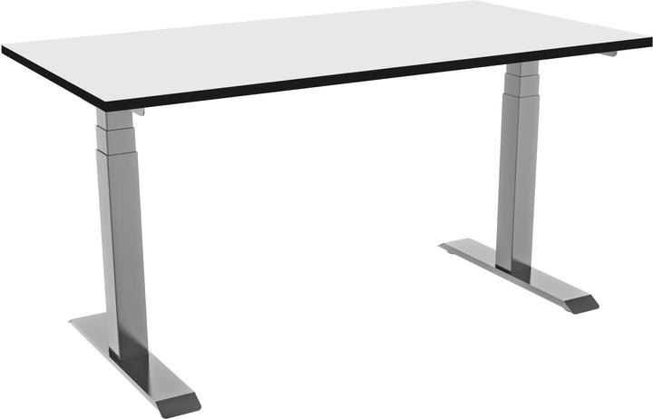 Produktbild Celexon elektrisch höhenverstellbarer Schreibtisch Professional eAdjust-58123 - grau, inkl. HPL Tis