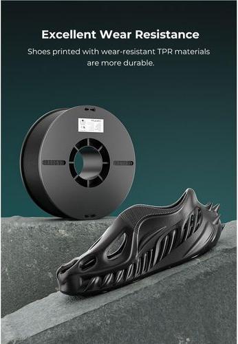 Produktbild Creality Filament TPR Schwarz 2.85 mm 1.29 kg (2.85 mm, 1290 g, Schwarz)
