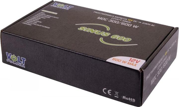Produktbild Volt Polska Przetwornica napiecia SINUS 600 12/230V (300/600W)