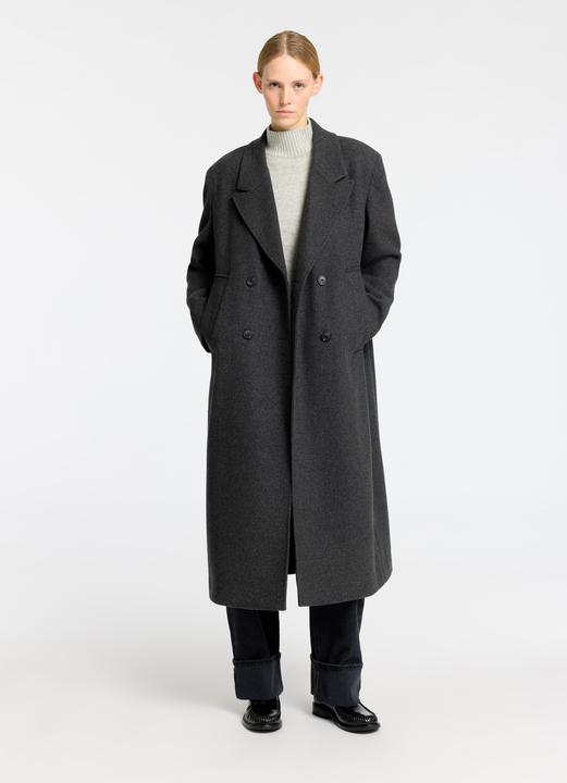 Produktbild Selected Femme Zweireihiger Langer Mantel (40)