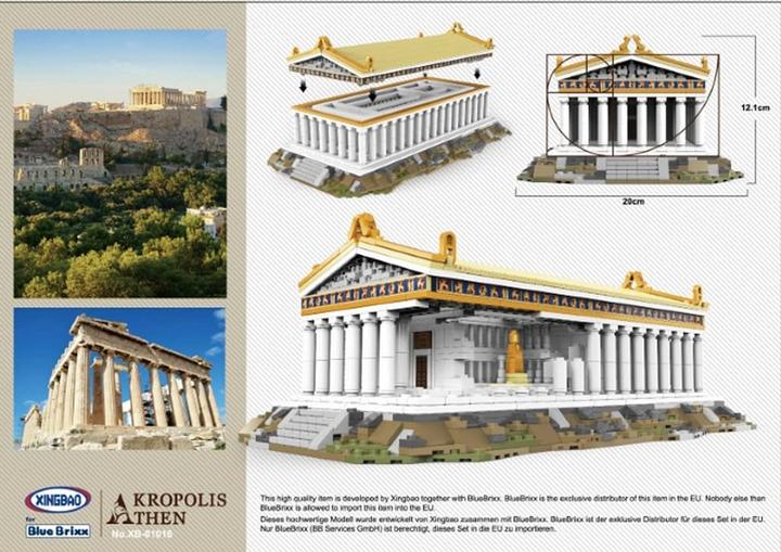 Produktbild XingBao 01016 Akropolis Athen