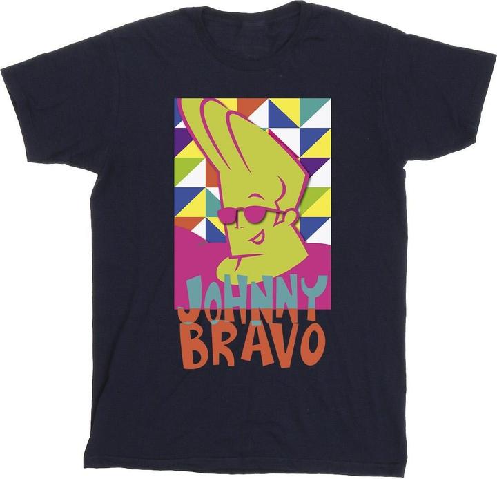 Produktbild Johnny Bravo Multi Triangles Pop Art TShirt (L)