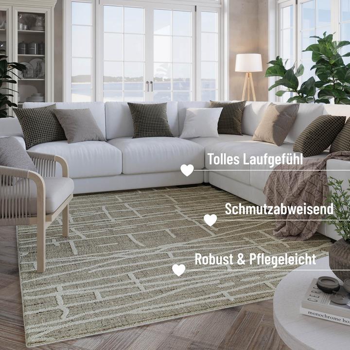Produktbild Wecon Home Kurzflorteppich Hamptons TWENTYFIVE (80 x 300 cm)