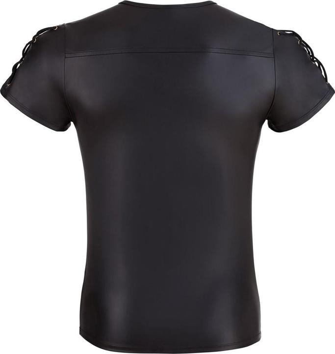 Actual product image Nek Mattlook shirt with zip and lacing (L)