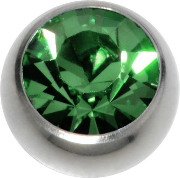 Image du produit Bijouteria Embout de piercing (Acier chirurgical 316L, Cristallin)