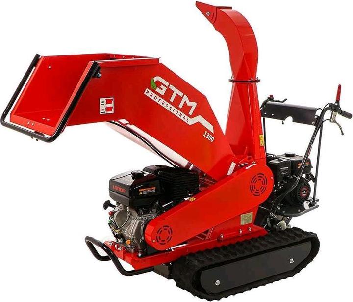 Actual product image GTM Professional GTS 1300 RG TRACK Self-propelled track shredder Loncin G420F engine