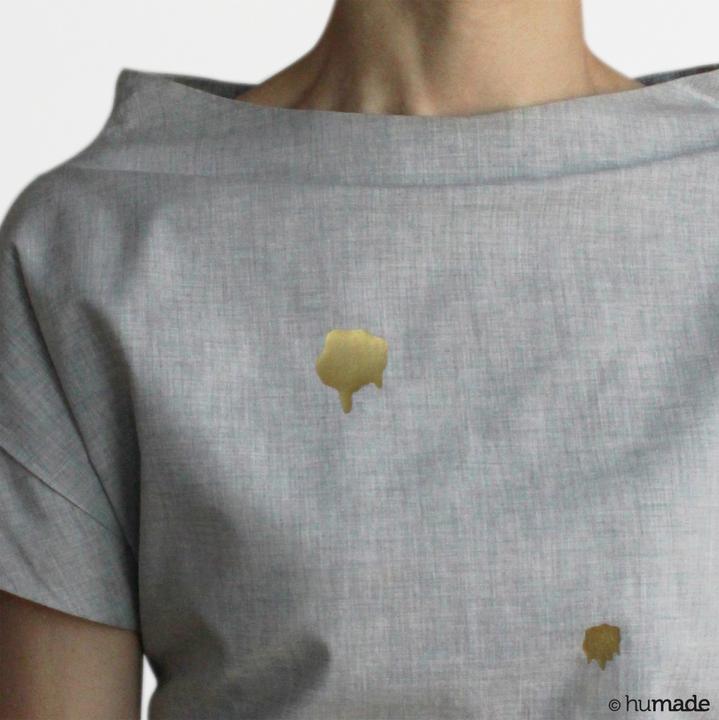 Actual product image Humade ReMarke DIY Flecken zum Aufbügeln Gold 16 Stk. (16 x)