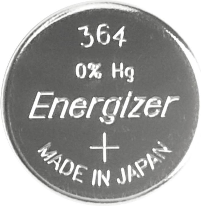 Immagine prodotto Energizer Pila a bottone all'ossido di argento, SR60/364/363, 1,55 V/20 mAh (1 pz., SR60, 20 mAh)