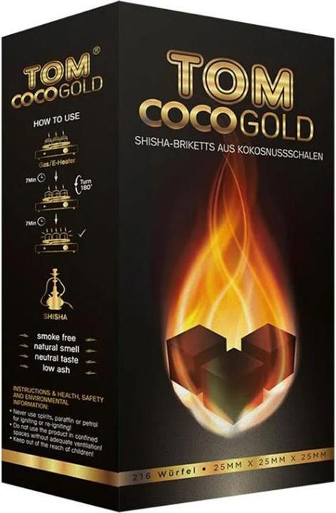 Tom Cococha Gold Shishakohle (216 x)