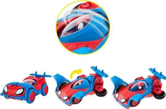 Actual product image Rei Toys Spidey Flip and Jet playset