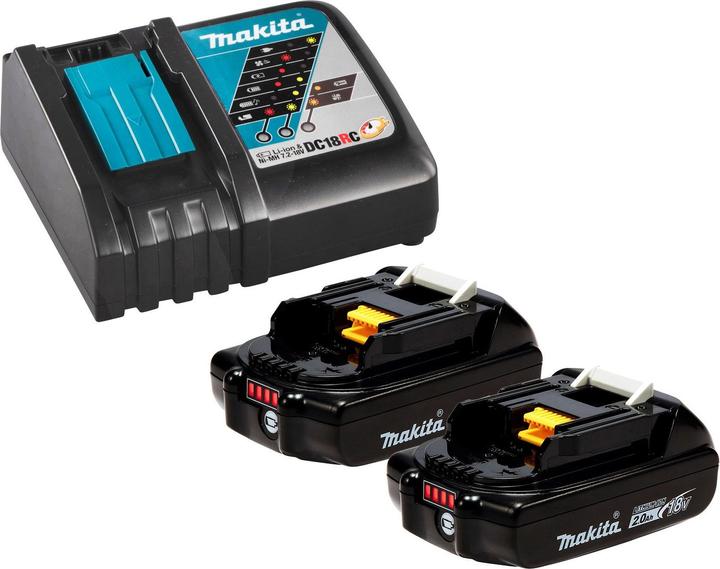 Makita 2x BL1820B Akku 2,0 Ah 18V Li (18 V)