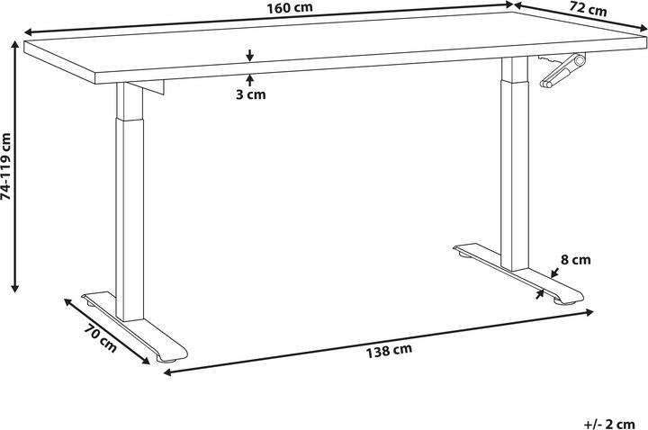Actual product image Beliani Destin Iii