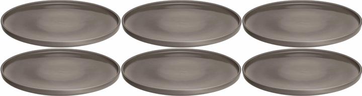 Image du produit Leonardo Assiette plate Roma 6 pièces,Taupe (6 x, 27 cm)