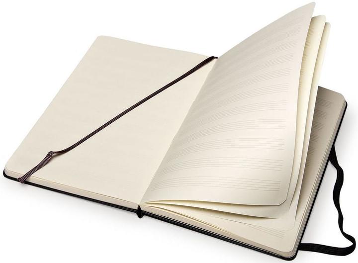 Actual product image Moleskine Creative music (A5, Lined, Hardcover)