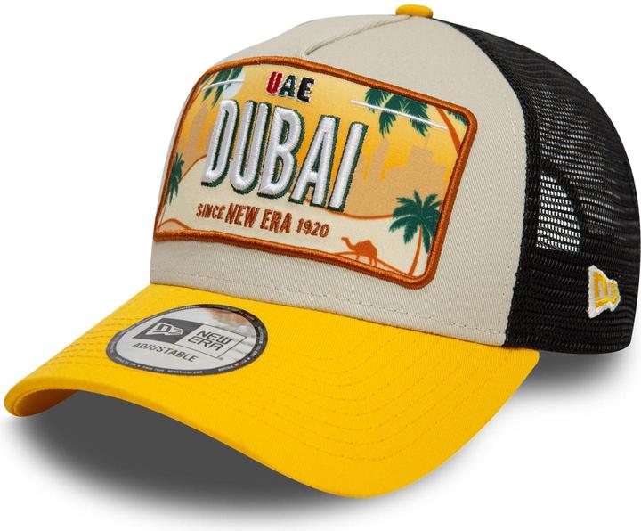 Image du produit New Era Trucker Cap - License Plate Uae Dubai (Taille unique)