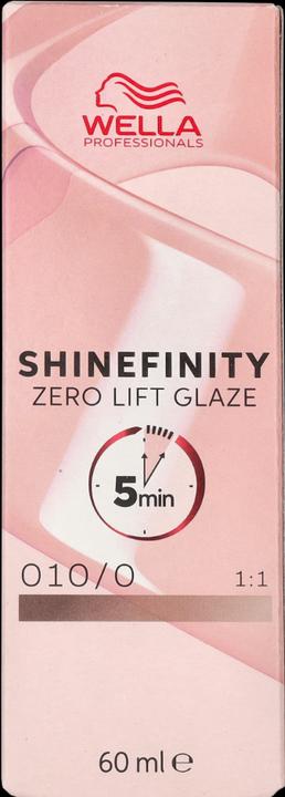Actual product image Wella Professionals Shinefinity Zero Lift Glaze (10, 0 - Natural Flash)