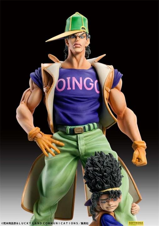 Actual product image Medicos Entertainment JoJo's Bizarre Adventure PVC Statue Legend Oingo & Boingo 19 cm