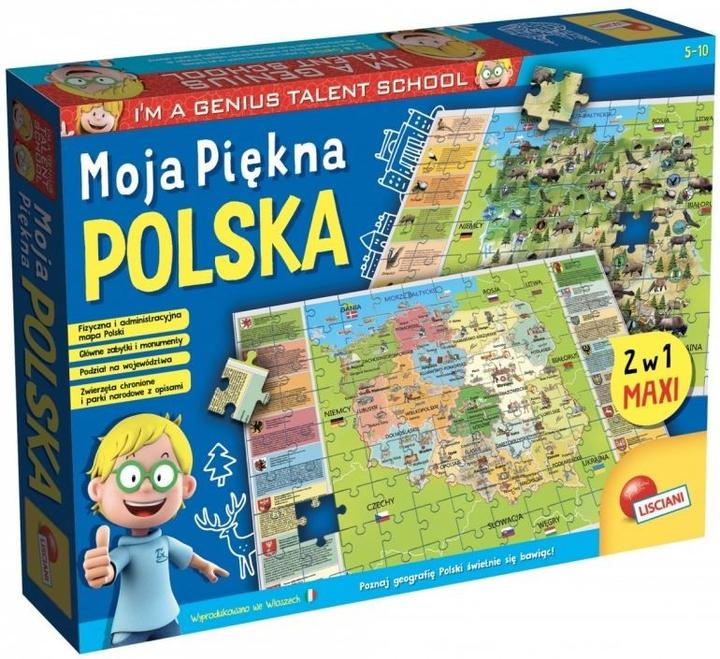 Produktbild Lisciani Das kleine Genie ist mein Polen (108 Teile)